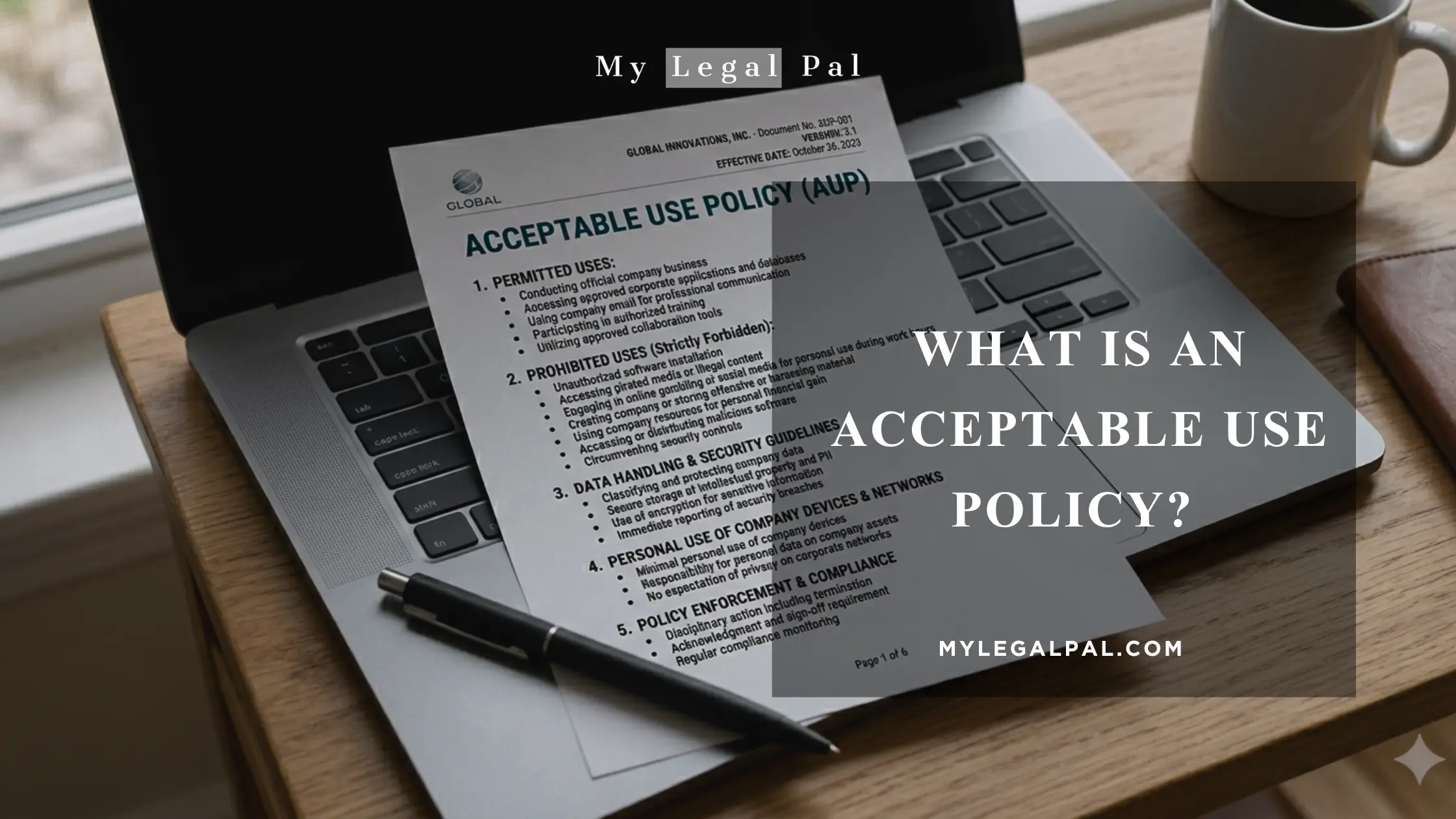 What Is an Acceptable Use Policy? Why Every Platform, SaaS Product and Website Needs One acceptable use policy